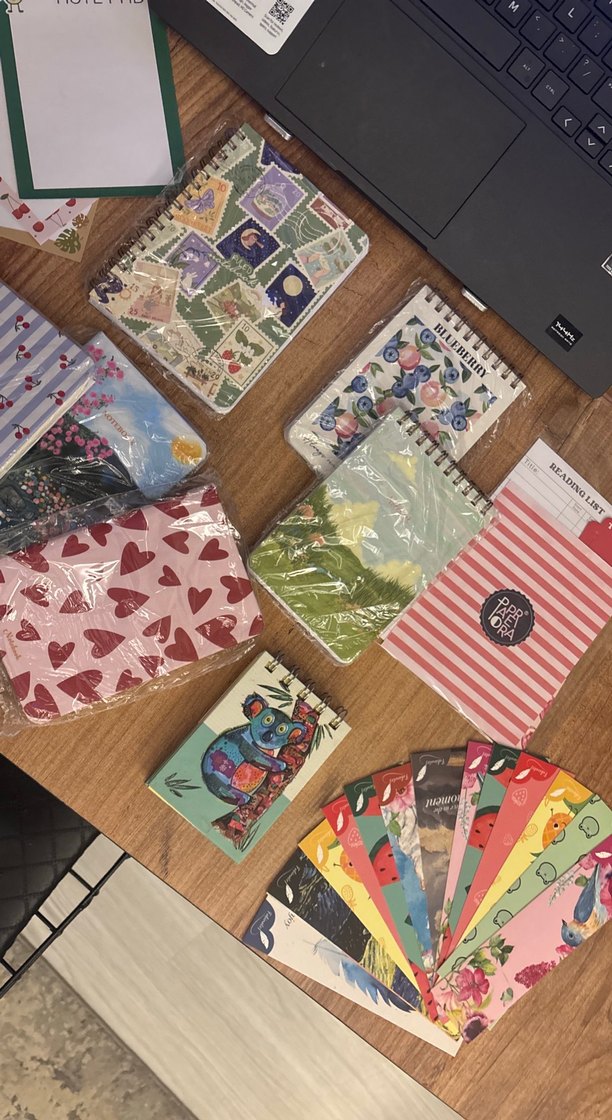 Çeşitli Desenli ve Renkli Not Defterleri - Görsel 3