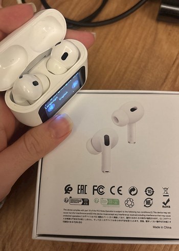 Beyaz ANCIENC Kablosuz Kulaklık - Görsel 3