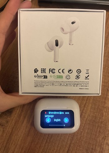 Beyaz ANCIENC Kablosuz Kulaklık - Görsel 2