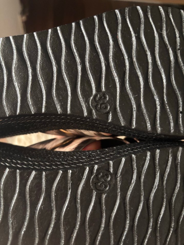 Kahverengi Zebra Desenli Kadın Dolgu Topuk Terlik - Görsel 3