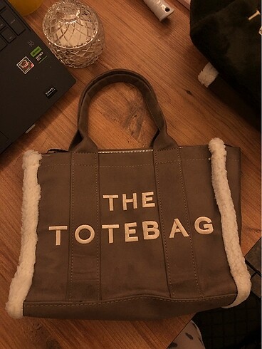 acik kahve rengi the tote bag