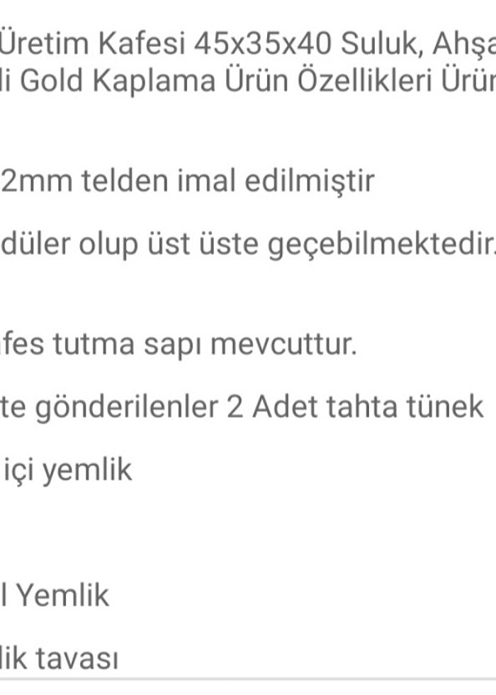 Üretim kafesi - Görsel 2
