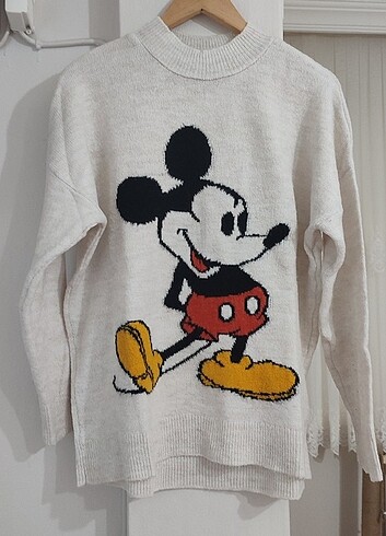 Mickey Mouse Desenli Kazak