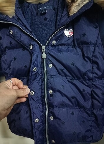 4 Yaş Beden çeşitli Renk TOMMY HILFIGER KIZ ÇOCUK MONT