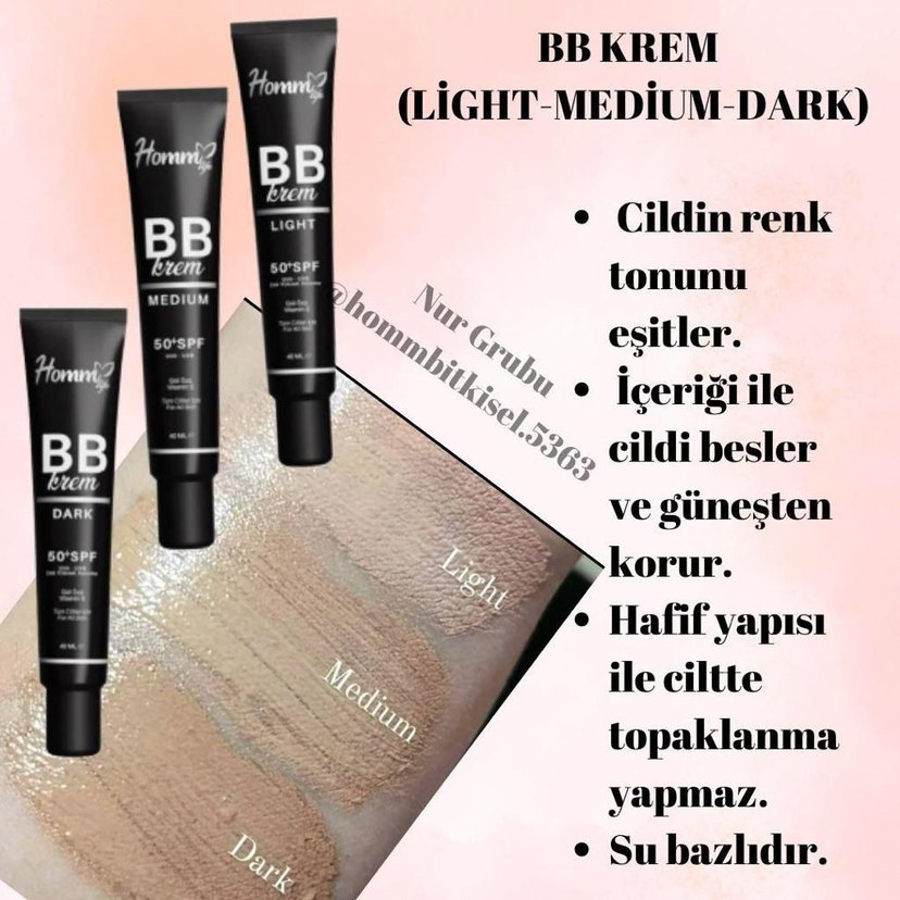 Homm Life BB Krem Light - Yoğun Kapatici - Görsel 2