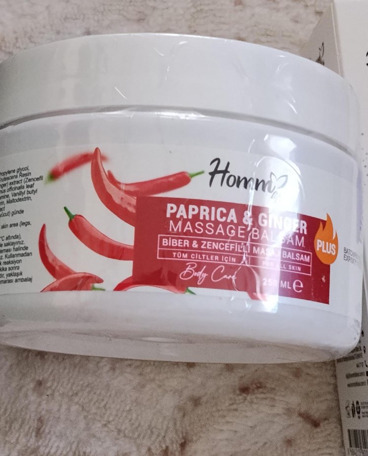 Biber & Zencefilli Masaj Balsamı 250 ml - Görsel 2