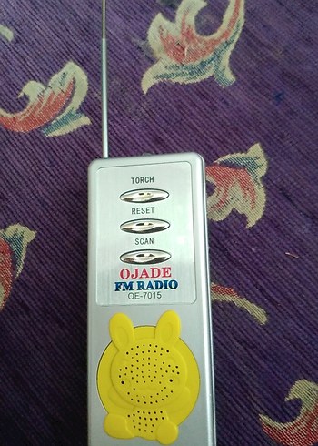 Sarı OJADE FM Radyo Kulaklık Seti - Görsel 6