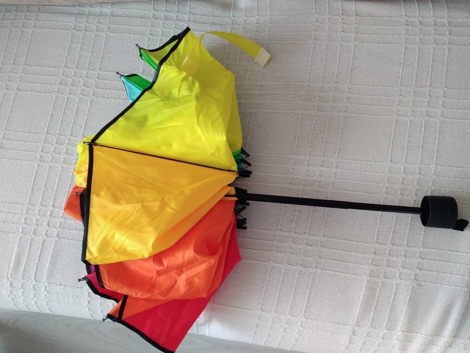 Renkli Pilili Kadın Şemsiye - Görsel 4