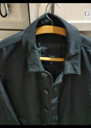 vakko Düğmeli Siyah Erkek Midi Ceket - Görsel 2