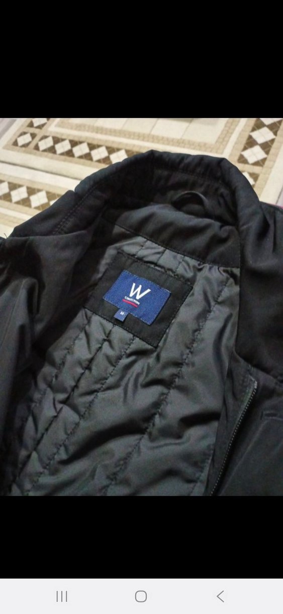 vakko Düğmeli Siyah Erkek Midi Ceket - Görsel 3