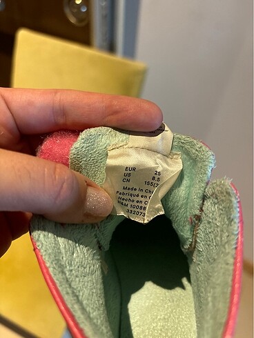 25 Beden H&M paw patrol kız çocuk botu 25 numara