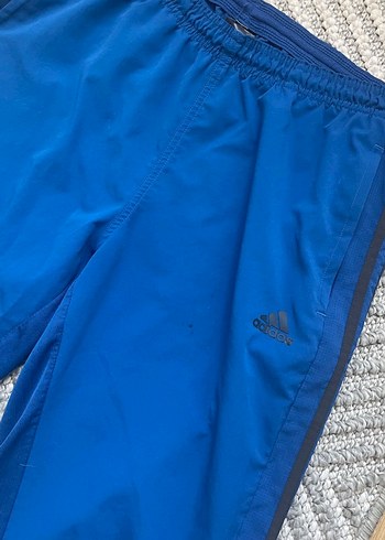 l Beden Adidas Erkek Mavi Bol Kesim Eşofman Altı