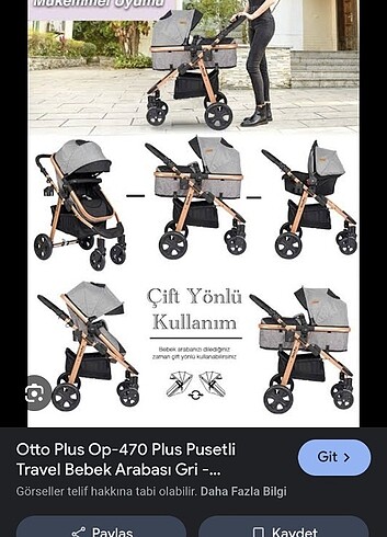 Diğer Beden Bebek arabası