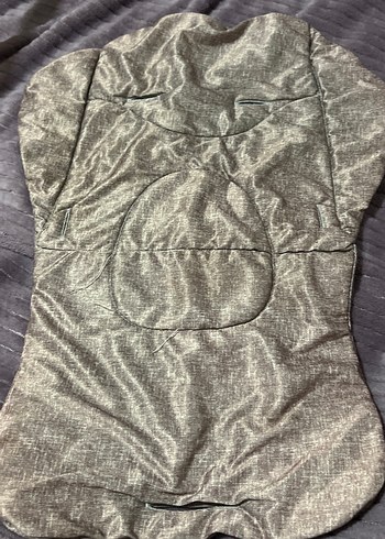 Gri Bebek Taşıma Askısı Minder bebek arabası için - Görsel 3