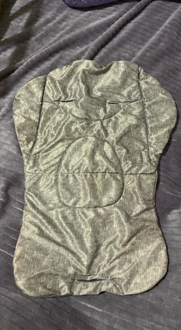 Gri Bebek Taşıma Askısı Minder bebek arabası için - Görsel 2