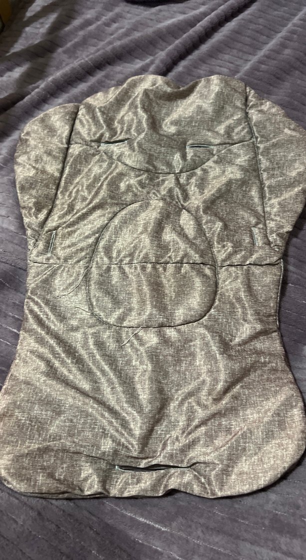 Gri Bebek Taşıma Askısı Minder bebek arabası için - Görsel 3