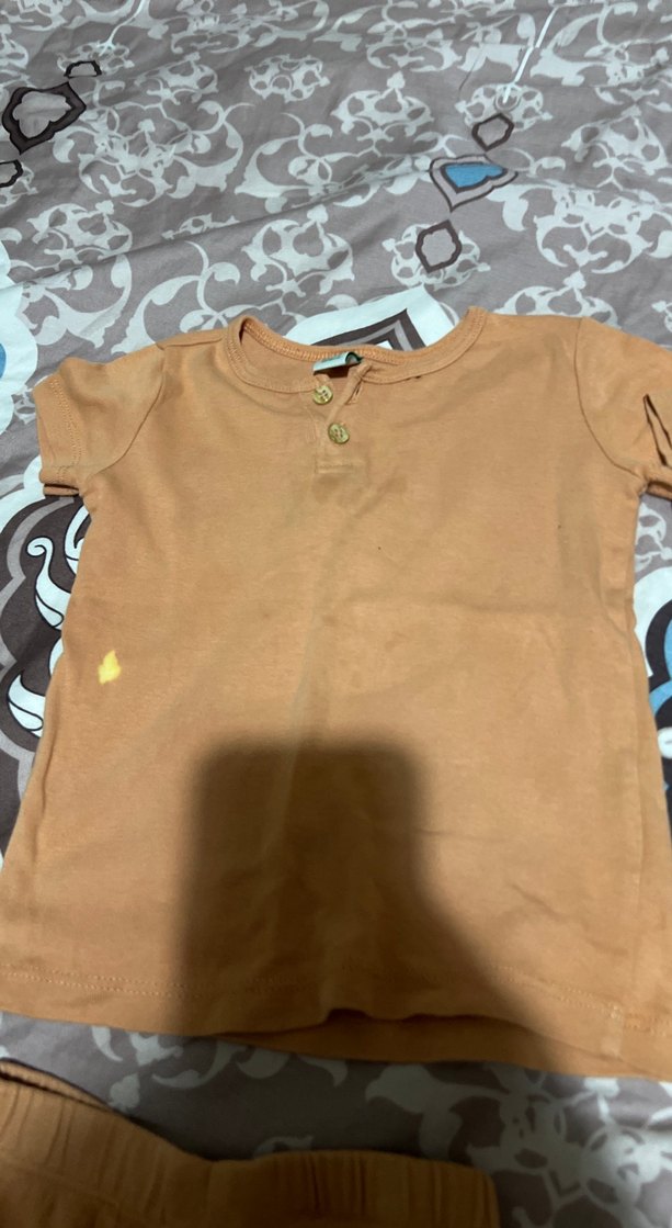 Kahverengi Bebek Erkek Kısa Kollu Pamuklu Takım 2 adet - Görsel 5