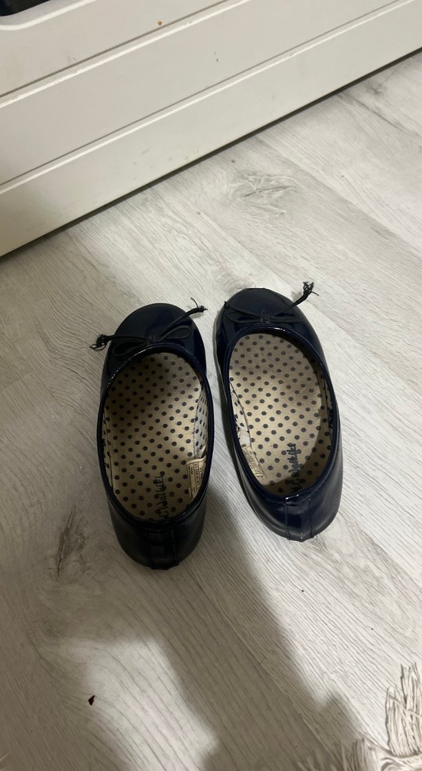 Kızlar İçin Koyu Mavi Rugan Babet lcw - Görsel 3