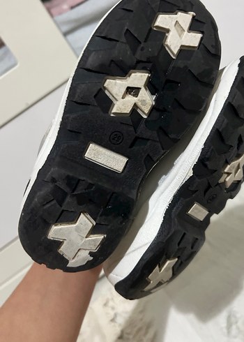 Kız Çocuk Beyaz Gri Kürklü Bot lcw 29 numara - Görsel 5