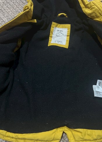 Sarı Kapüşonlu Erkek Çocuk Mont 1 2 yaşa uygun - Görsel 6