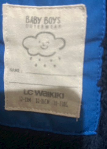 Erkek Çocuk Mavi Kapüşonlu Sıcak Mont 1 2 yas giyer - Görsel 5