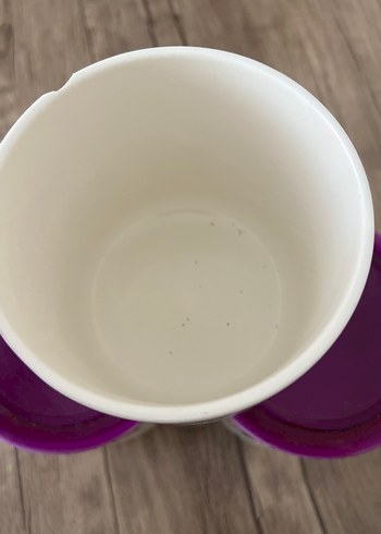 Mor Kapaklı Yuvarlak Saklama Kabı Seti 3 lü - Görsel 2