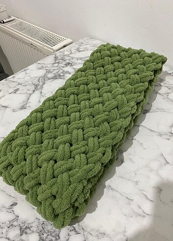 Beden Alize puffy atkı örgü atkı