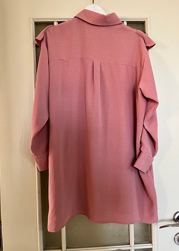 m Beden pembe Renk Pembe Renkli Uzun Kollu gömlek