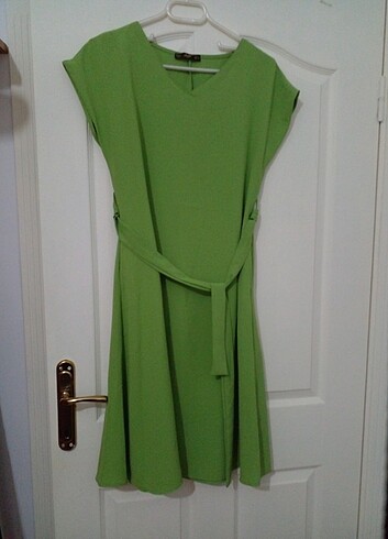 Elbise#yazlik#kadin#yeşil 