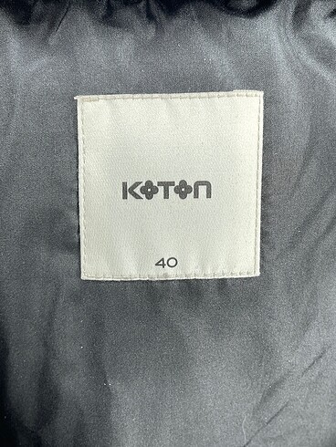 40 Beden siyah Renk Koton Mont %70 İndirimli.