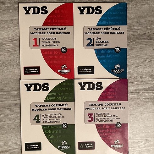 YDS tamamı çözümlü modüler soru bankası