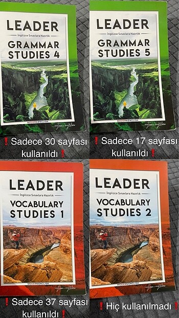  Beden İngilizce leader kitapları