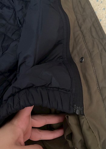 Pull and Bear çift mont kadın kaban