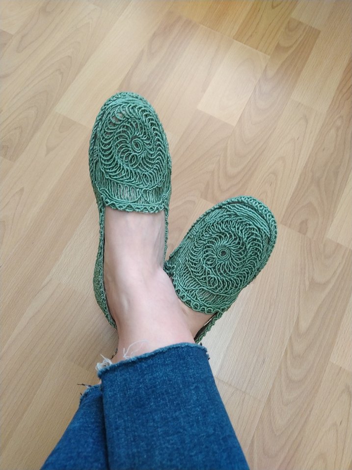 limoya Örgü Kadın Espadril - Görsel 2