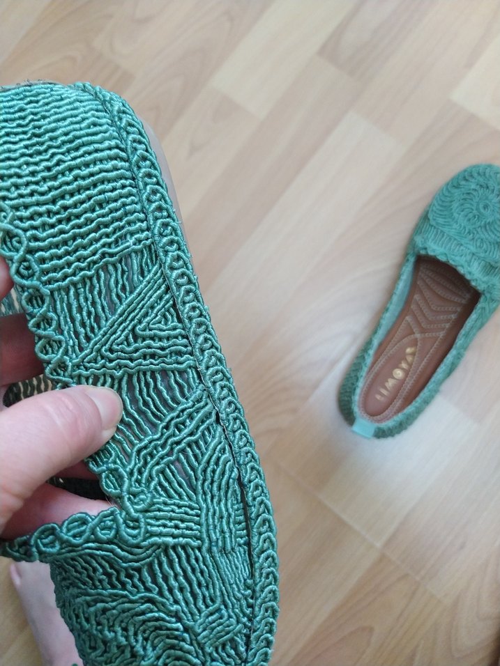 limoya Örgü Kadın Espadril - Görsel 5