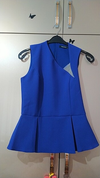 Saks mavisi bluz 