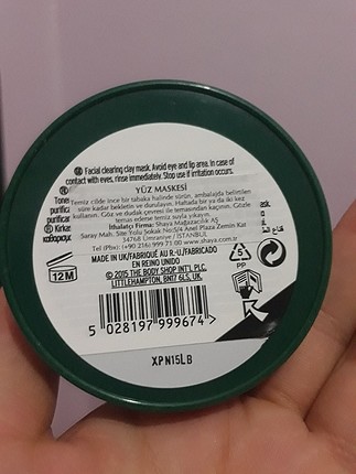 m Beden the body shop maske