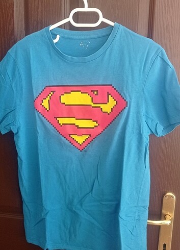 Superman logolu t-shirt 