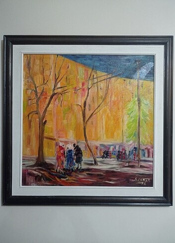 El yapımı tablo 64 x 64cm