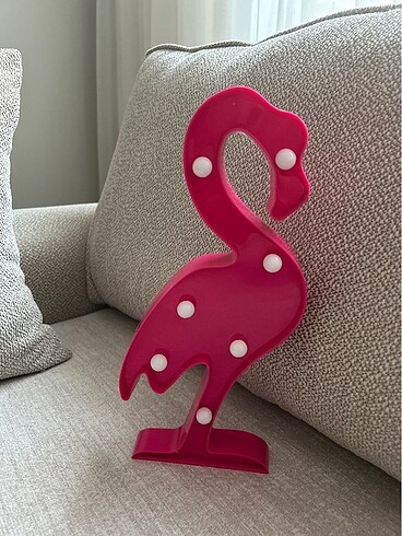 Led ışıklı flamingo