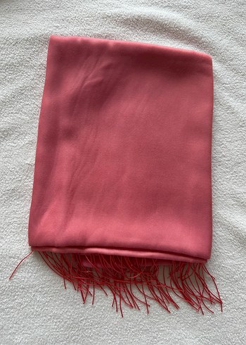 Pembe İpeksi Kadın Şal