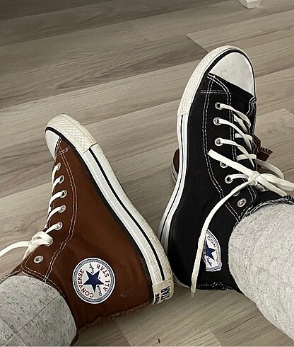 Converse (orijinal değildir) iki çift