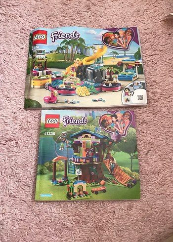 LEGO Friends Pastel Pembe Setler kitapçığı