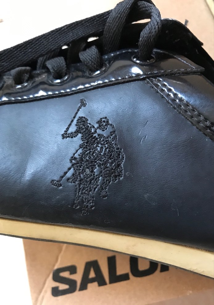 POLO Siyah Erkek Bağcıklı Street Style Ayakkabı - Görsel 4