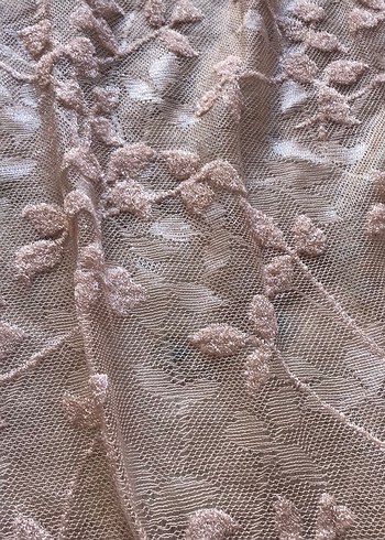 Parlak Açık pembe Bohem Tarzı Perde - Görsel 2