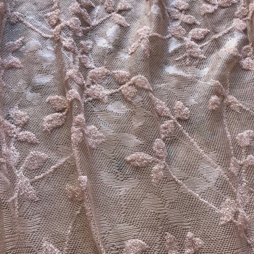 Parlak Açık pembe Bohem Tarzı Perde - Görsel 2