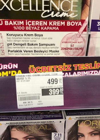 L'Oréal Excellence Saç Boyası 5.15 Türk Kahvesi - Görsel 4