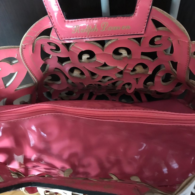 Dantel Detaylı Pembe Bohem Kadın Çanta - Görsel 2