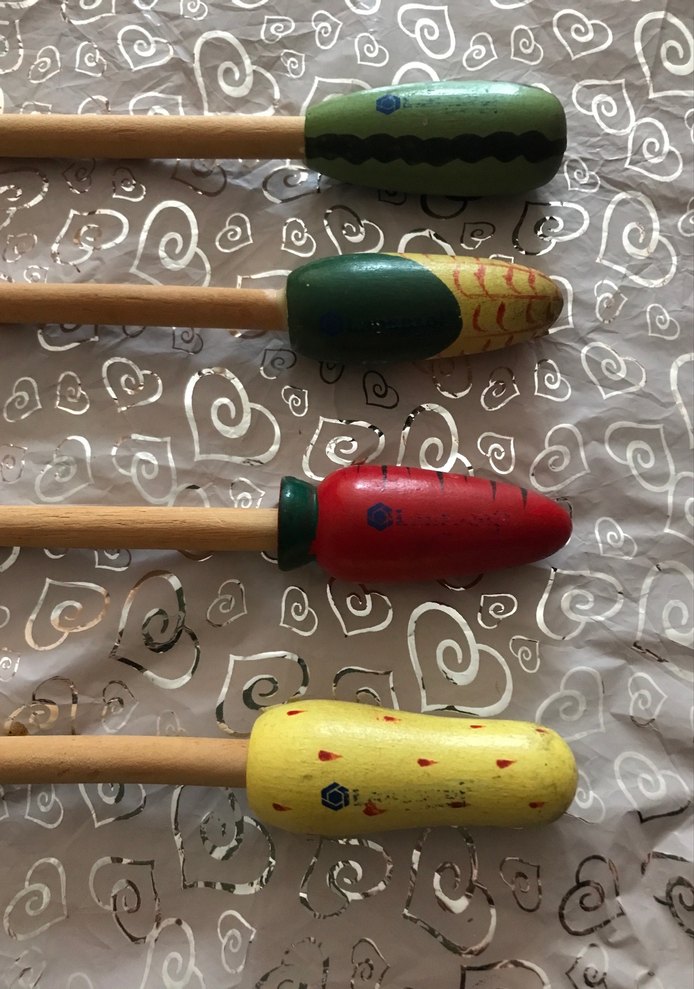 Renkli Ahşap Mutfak Servis  Seti - Görsel 2