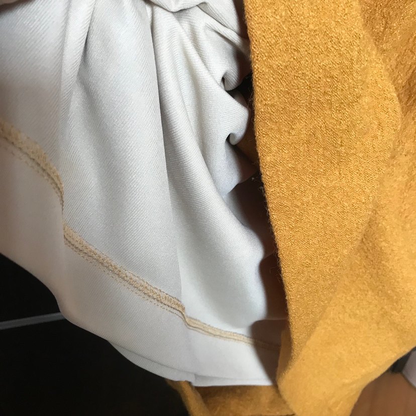 Sarı Renk Midi Etek - Görsel 3